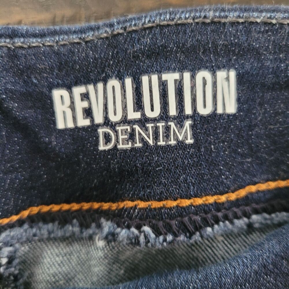 Lee Modern Series Revolution Denim Jeans Women’s Size 14 Medium 2-Tone Wash - Picture 8 of 9